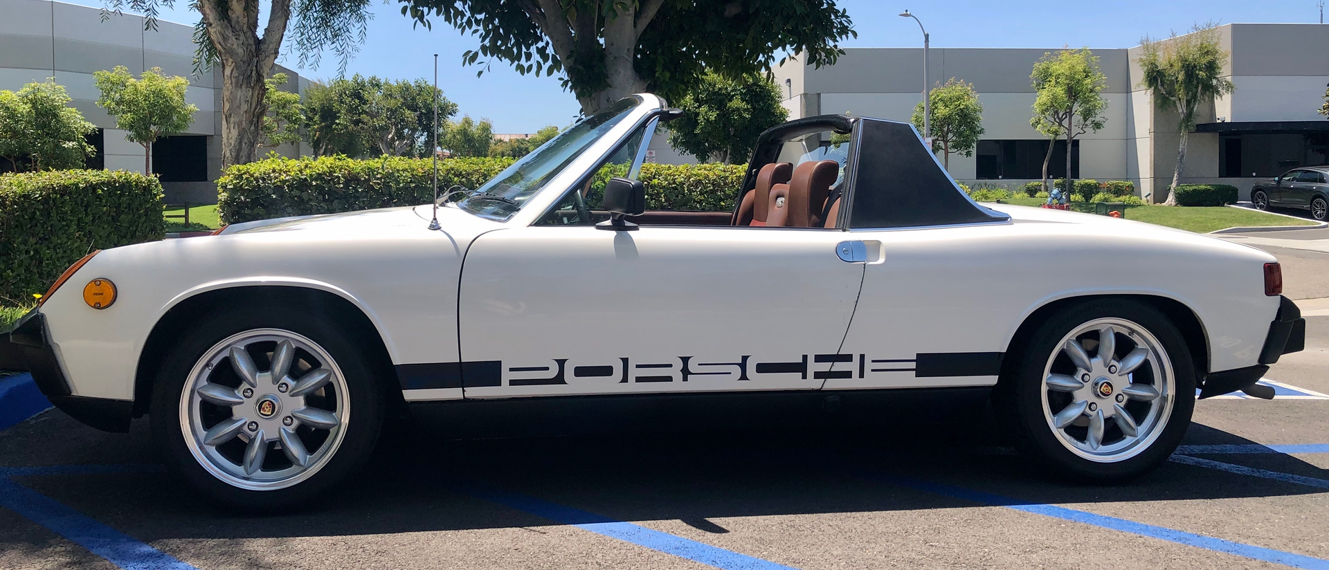 Porsche 914 with VTO vintage aluminum wheels - Photo 2
