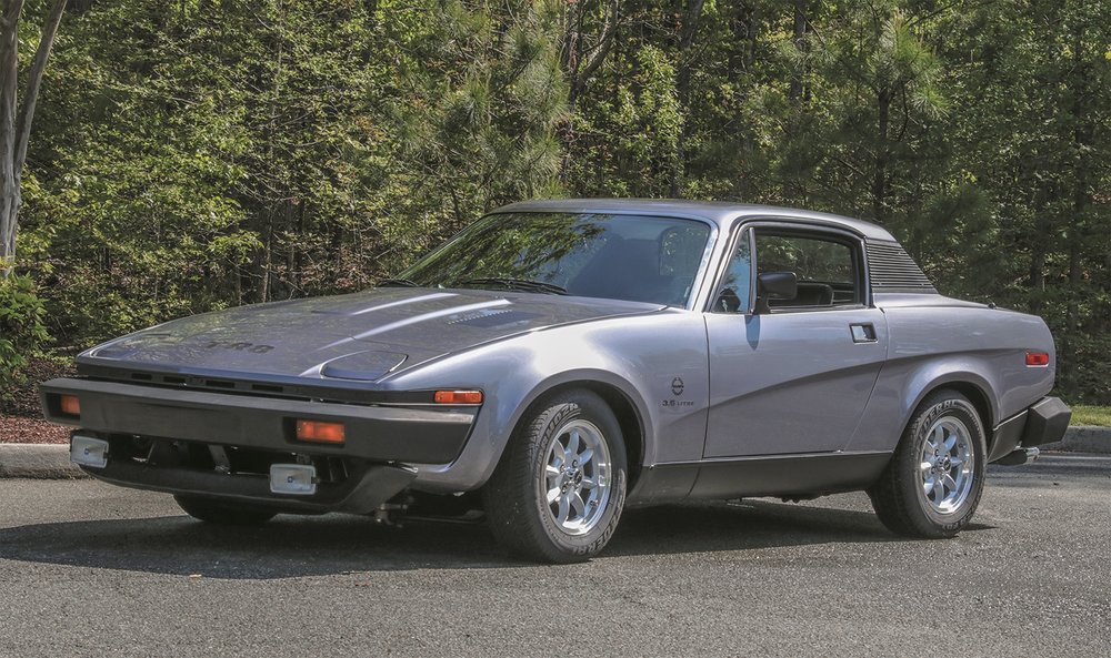 Triumph TR7 with VTO vintage aluminum wheels - Photo 2