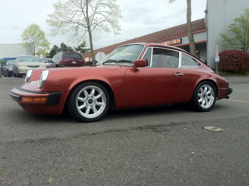 Porsche 911 with VTO vintage aluminum wheels - Photo 4