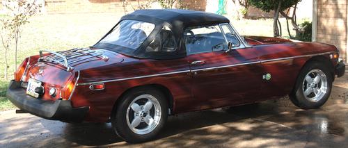 MG MGB/GT with VTO vintage aluminum wheels - Photo 41