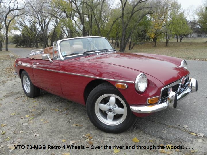 MG MGB/GT with VTO vintage aluminum wheels - Photo 44