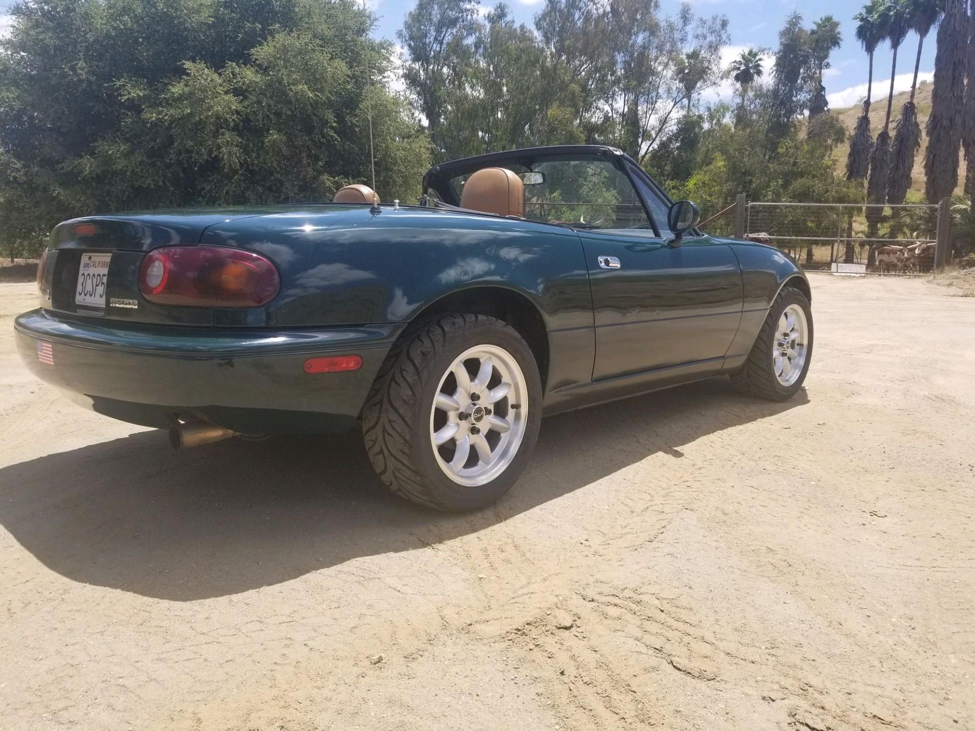 Mazda Miata NA,NB with VTO vintage aluminum wheels - Photo 7