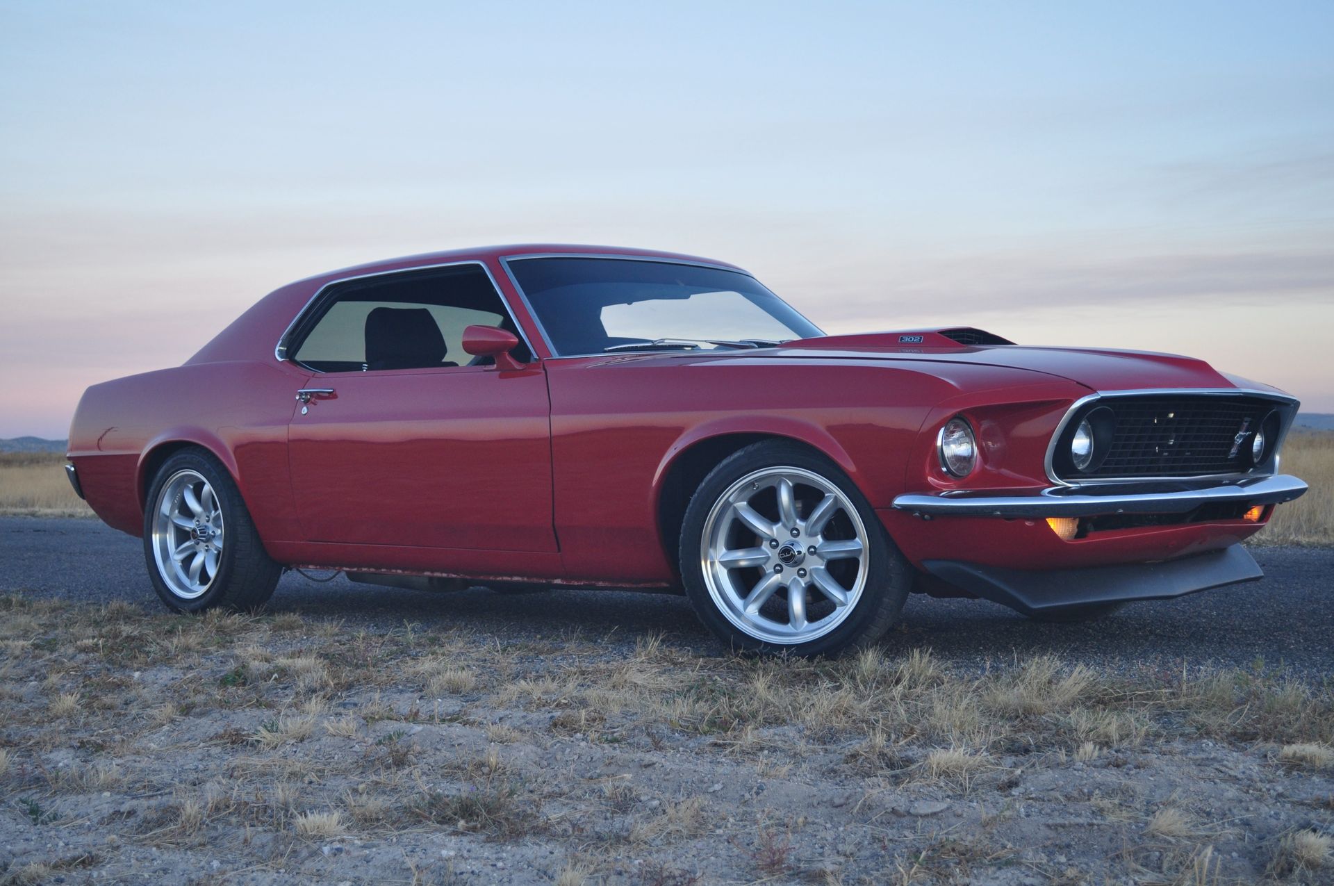 Ford Mustang with VTO vintage aluminum wheels - Photo 9