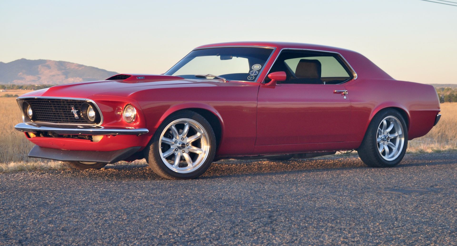 Ford Mustang with VTO vintage aluminum wheels - Photo 17