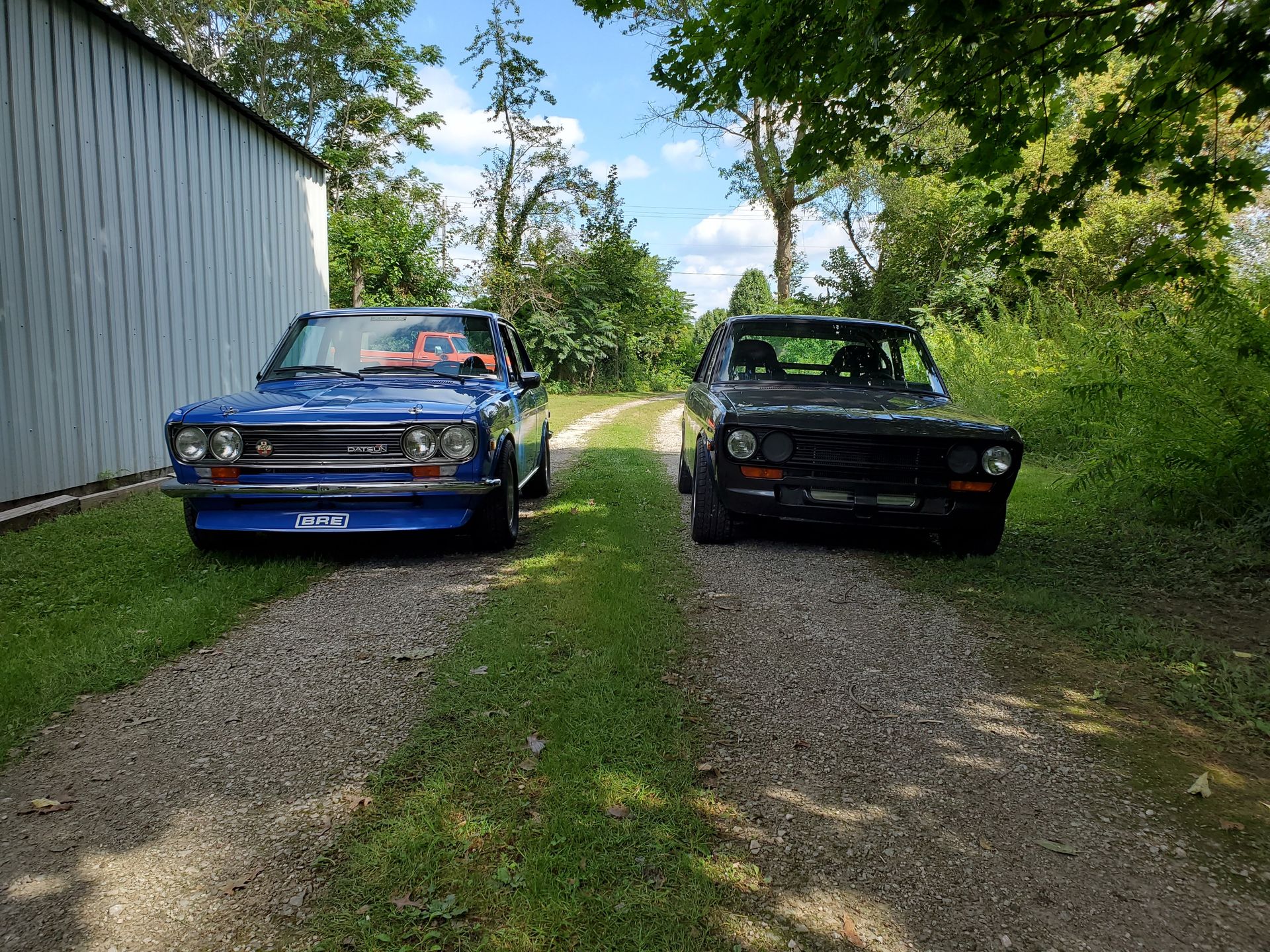 Datsun 510 with VTO vintage aluminum wheels - Photo 5